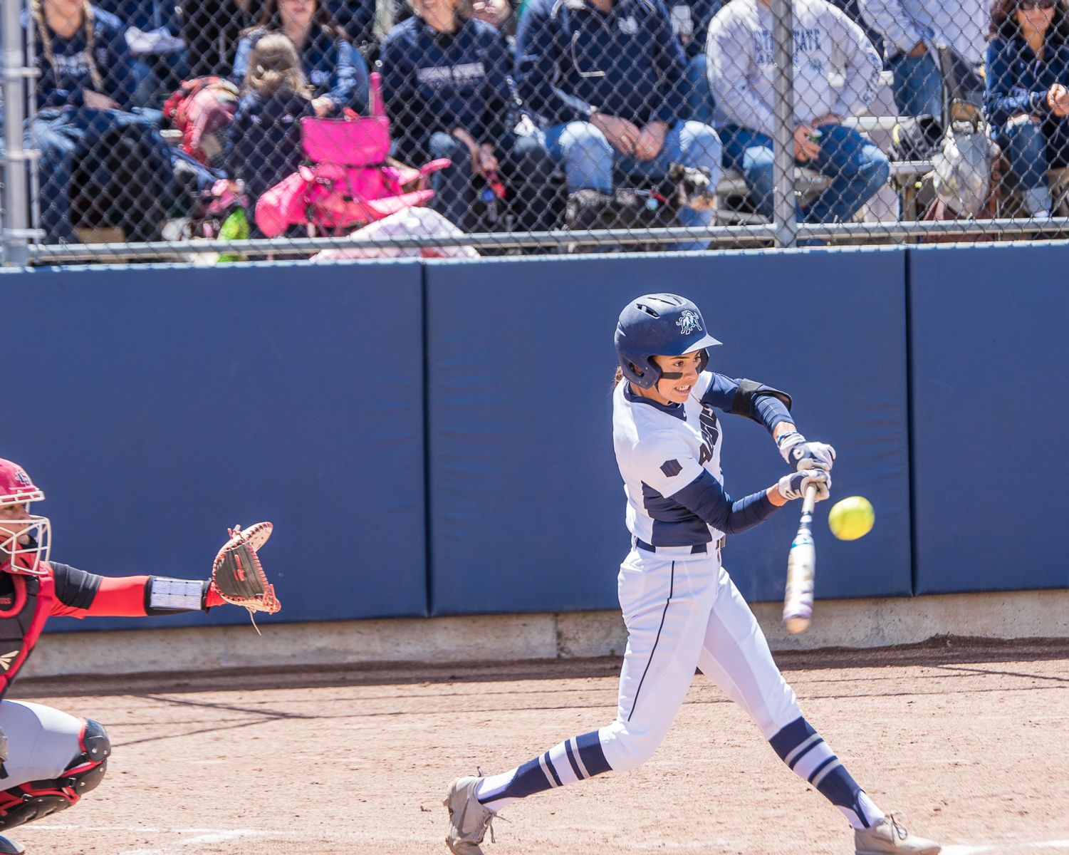 Victoria Saucedo Hitting Photo